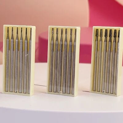 6PCS Dental Carbide Burs HP For Low Speed Straight Handpiece HP 699 702 703 - Image 1 of 4