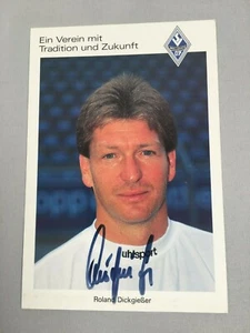 ROLAND DICKGIEßER Waldhof Mannheim signed Autogrammkarte 10x15 - Picture 1 of 1