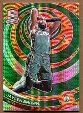 Jaylen Brown 2022-23 Panini Spectra Asia Red and Yellow 15/75 #13