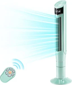 47-Inch Tower Fan 360°Oscillating Fan 24H Timer Remote 8 Wind Speed 3 Wind Modes - Picture 1 of 7