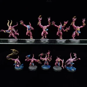Warhammer 40k Pink Horrors Tzeentch Chaos Daemons Games Workshop Painted - Picture 1 of 8