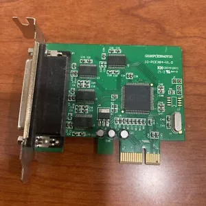 Syba SI-PEX15038 4 Port DB9 Serial PCI-e x1 Card Only L@@K - Picture 1 of 3