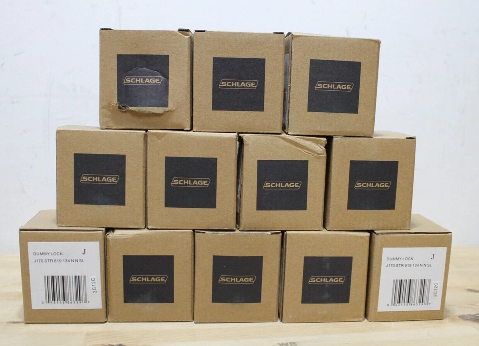 Dexter by Schlage J170STR619 Stratus Decorative Inactive Trim Knob Satin Nickel