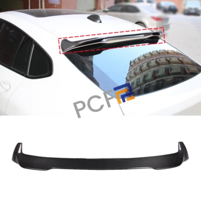 For 2019-24 BMW X4 G02 X4M F98 Rear Roof AC style Real Carbon Fiber Spoiler Wing - Image 1 of 4