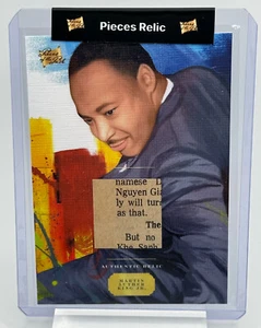 2023 Piezas del Pasado Martin Luther King Jr. Auténtico lienzo reliquia - Imagen 1 de 2