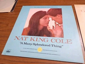 NAT KING COLE, "A MANY SPLENDORED THING" LP/VINYL - Picture 1 of 4