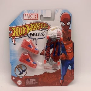 Hot Wheels Skate Marvel SPIDER-MAN Finger Skateboard - Picture 1 of 14