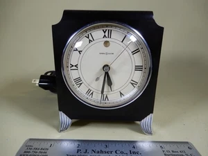 GE 3F52  "Petite" Bakelite Vintage Alarm Clock New Cord NON RUNNING - Picture 1 of 8