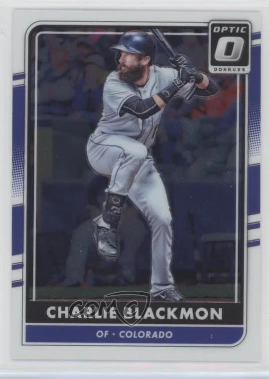 2016 Panini Donruss Optic Charlie Blackmon #134 - Image 1 of 2