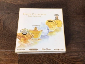 Haute Collection Perfume Mini Set Lancome Cacharel Paloma Picasso Ralph Lauren - Picture 1 of 4