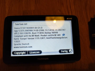 TomTom Go Live 1005 (8 GB) neuste Europakarten 47 Länder 4CR52 - Bild 1 von 4