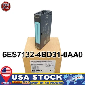 New Siemens 6ES7132-4BD31-0AA0 6ES71324BD310AA0 SIMATIC DP 5 ELECTRON MODULES - Picture 1 of 11
