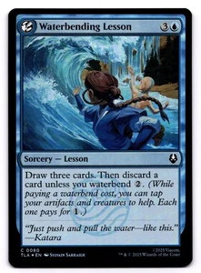 Waterbending Lesson #80 [C Foil] Magic Avatar: The Last Airbender NM - Picture 1 of 2
