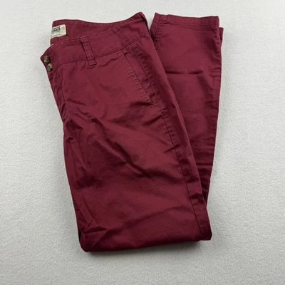 Mountain Khakis Womens Sadie Skinny Chino Pants Mid Rise Stretch Red Size 6P - Image 1 of 4