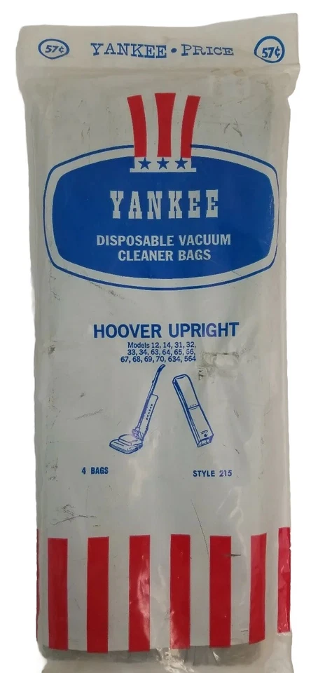 FOR Hoover Upright Style 215 Yankee 4 Vacuum Cleaner Bags - Image 1 of 4