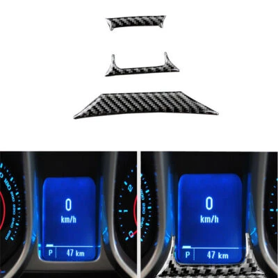 Cubierta de velocímetro de tablero de fibra de carbono para Chevrolet Camaro 2010-2015 3* Foto 1 de 4