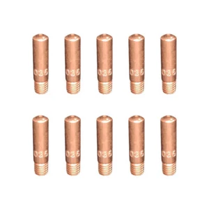 10 pcs Contact Tips .035 fit Linc. Pro MIG 140 ProMig 11173 Welder - Picture 1 of 2