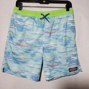 Vineyard Vines Teen's Size Large Blue Swim Trunks (Large 16) Youth - Picture 1 of 9