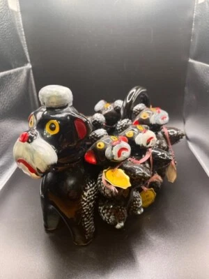 JUEGO DE 8 PIEZAS DE CERÁMICA OODLES DE CANICHES AGITADORES DE ESPECIAS PACÍFICO JAPÓN Foto 1 de 4