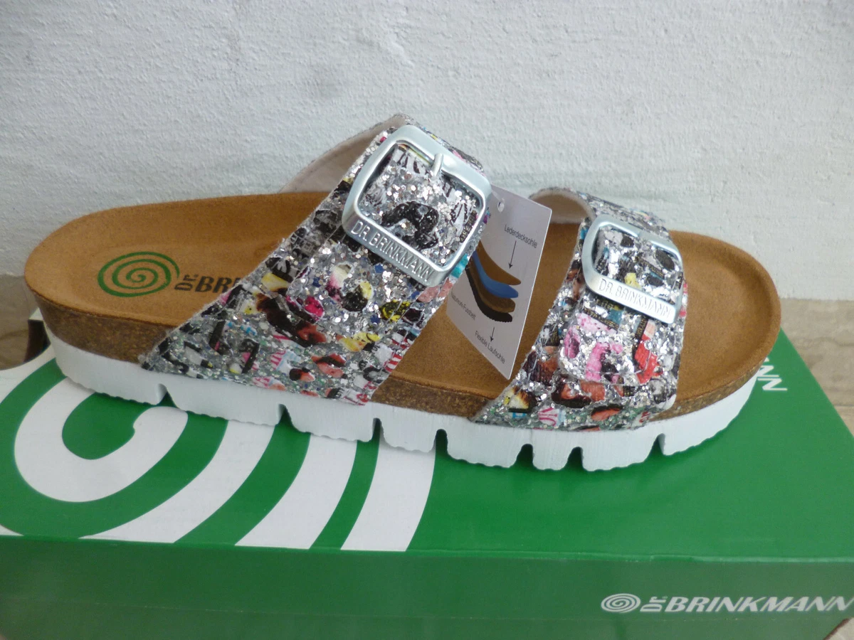 Sandalias Dr. Brinkmann Para Mujer - Modelo Piazza, Suela De Piel Suave Y Cómoda