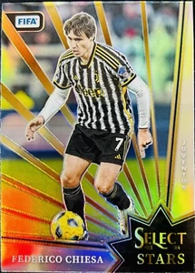 2023-24 Panini Select FIFA - FEDERICO CHIESA - Select Stars Prizm #13 - Juventus - Bild 1 von 2