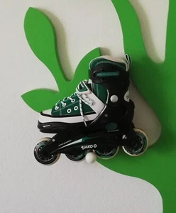 Verstellb. Inliner Gr. 28, 29, 30, 31 Hudora JAKO-O Inline Skates Turnschuh grün - Bild 1 von 14