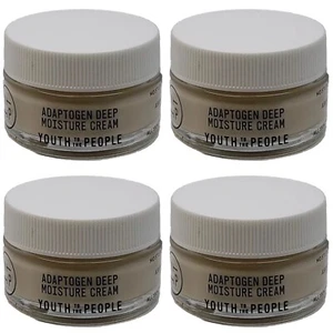 4 Youth To The People Adaptogen Deep Moisture Cream .5 oz Each, New Without Box - Picture 1 of 5