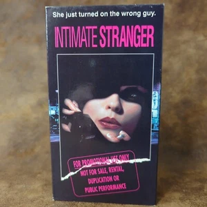 Intimate Stranger (VHS 1992 Promo Screener) Deborah Harry James Russo B - Imagen 1 de 4
