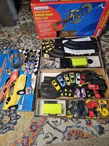 ARTIN & Speedtrax Chevrolet Ford Motor Company Slot Car Super Raceway HUGE LOT - Picture 1 of 9