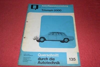 Reparaturanleitung Reparaturhandbuch Triumph 2000 Mark I 1963 bis 1969 - Bild 1 von 4