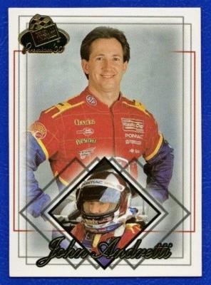 2000 Press Pass Premium #21 John Andretti NASCAR Racing Card - Image 1 of 2