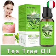Tea Tree Oil, Olio Tea Tree Puro 100%, Naturale Olio Essenziale Tea Tree per