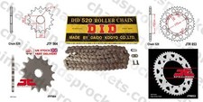 Did- All Gold HD Chain Sprocket Kit 428hdgg 138 Fits Hyosung Gt125 Comet 9
