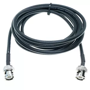 BNC Male plug to BNC Male Adapter RG58 RF Coaxial Connector Cable 50 Ohm lot - Picture 1 of 7