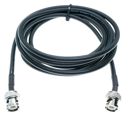 BNC Male plug to BNC Male Adapter RG58 RF Coaxial Connector Cable 50 Ohm lot - Image 1 of 4