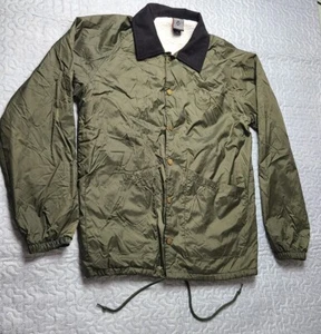 Spitfire Wheels Lined Windbreaker Jacket Green Size Small Skateboard Y2K - Picture 1 of 10