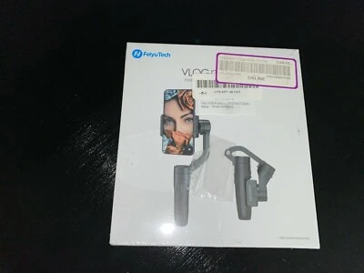 NEW H  Feiyu Vlog Pocket Foldable Handheld 3-Axis Gimbal Stabilizer-BLACK - Image 1 of 3