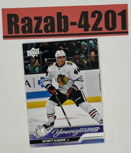 2023-24 Upper Deck Series 1 Young Guns Wyatt Kaiser #229
