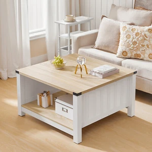 HOOBRO Coffee Table Center Tables for Home Living Room Reception Room Office - Picture 1 of 8