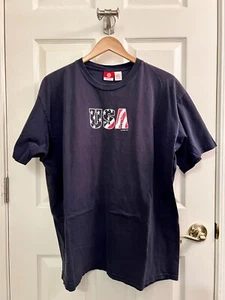 Target Brand USA America Stars and Stripes Blue T Shirt XL Vintage - Picture 1 of 3