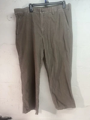 Croft & Barrow 裤子男式 100% 棉灯芯绒 38x29 0057 — 第 1/4 张图片