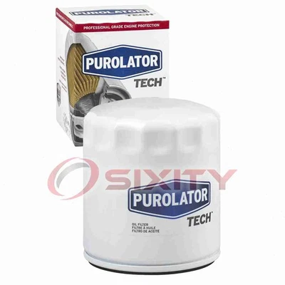 Filtro de aceite de motor Purolator TECH para Chevrolet Silverado 2500 2003-2004 5,3 L ij Foto 1 de 4