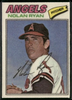 1977 Topps Cloth Stickers #40 Nolan Ryan EX/EX-MT - Image 1 of 2