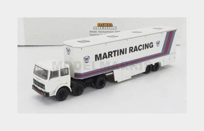 BREKINA PLAST 58577 FIAT 691 T TRUCK TEAM LANCIA MARTINI RACING CAR TRANSPORTER  - Immagine 1 di 2