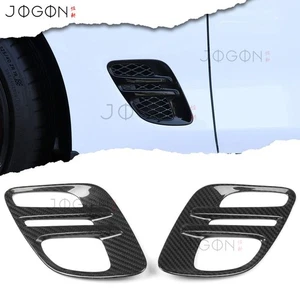 Carbon For Genesis G70 Elite Prestige 22+ Fender Side Marker Air Wing Vent Trims - Picture 1 of 15