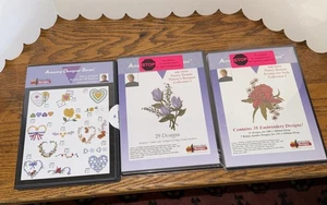 Amazing Designer Series Embroidery Nancy Zieman Lot #3 - Picture 1 of 4