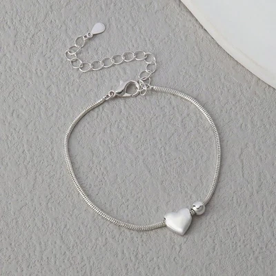 Handmade 925 Sterling Silver Snake Chain Bracelet for Women Fine Jewelry UK - Image 1 of 3