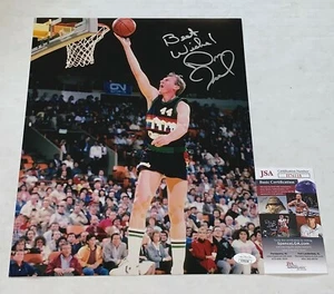 Dan Issel signed Denver Nuggets 11x14 photo autographed HOF 2 JSA - Picture 1 of 2