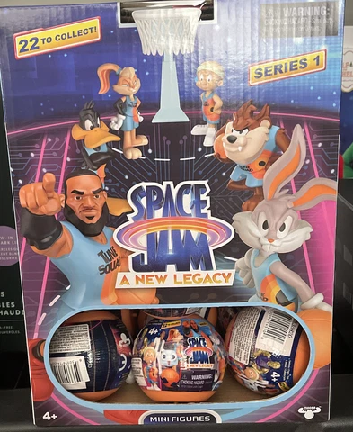 Space Jam A New Legacy Blind Basketball Mini Figure 2" Series 1 Mystery Balls ++ Cover
