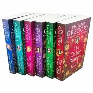 Tudor Court Novels 6 Books Collection Set By Philippa Gregory -Fiction-Paperback - Picture 1 of 4